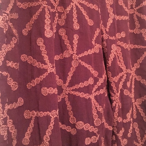 Free People Coral Boho Pants - Picture 3 of 3